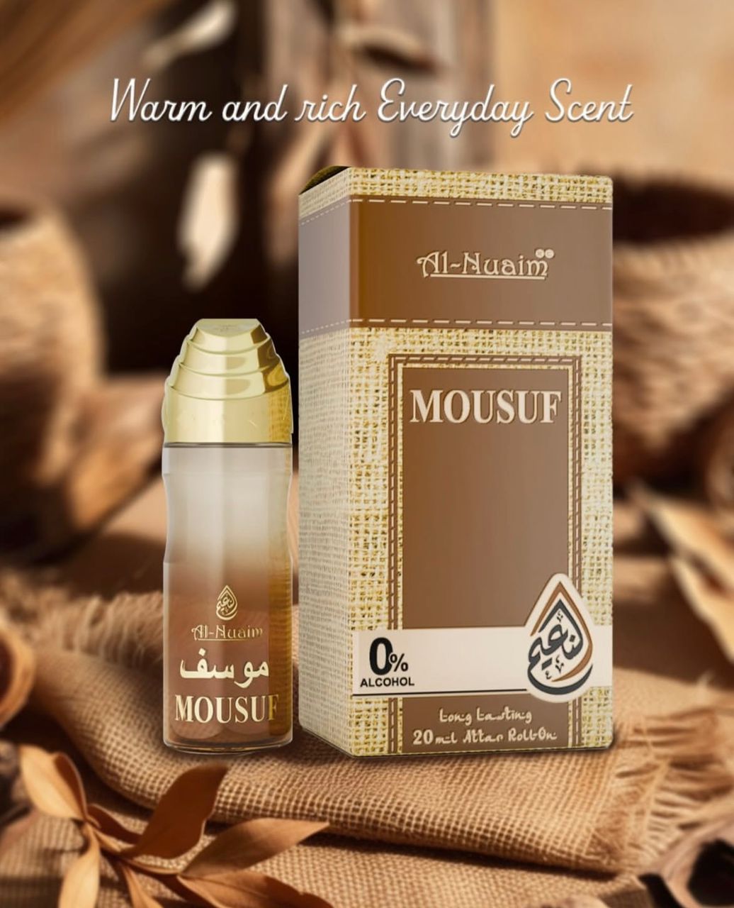 3 déodorants différents : Black XS , Musuf , Musuf wardi