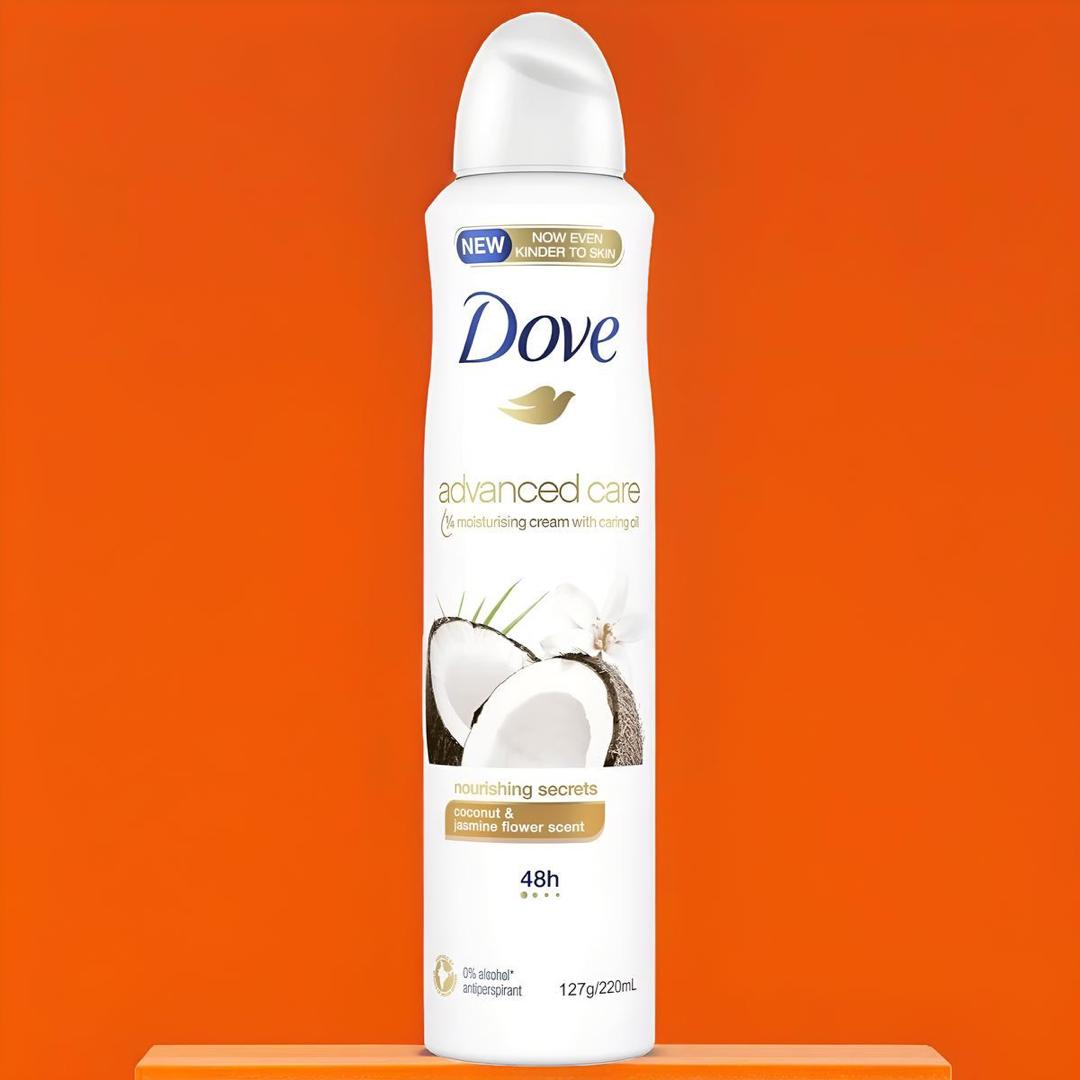Dove Advanced care (coco) et Dove  go fresh (concombre)