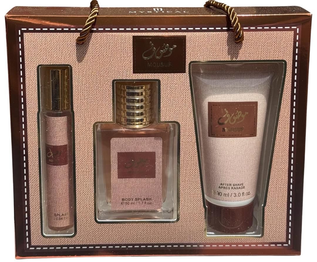 3 coffret de parfum : Mrs way ; musuf et yara
